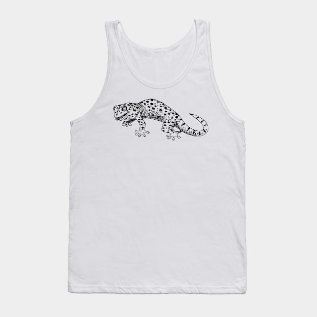 gecko Tank Top by VicaVeresk